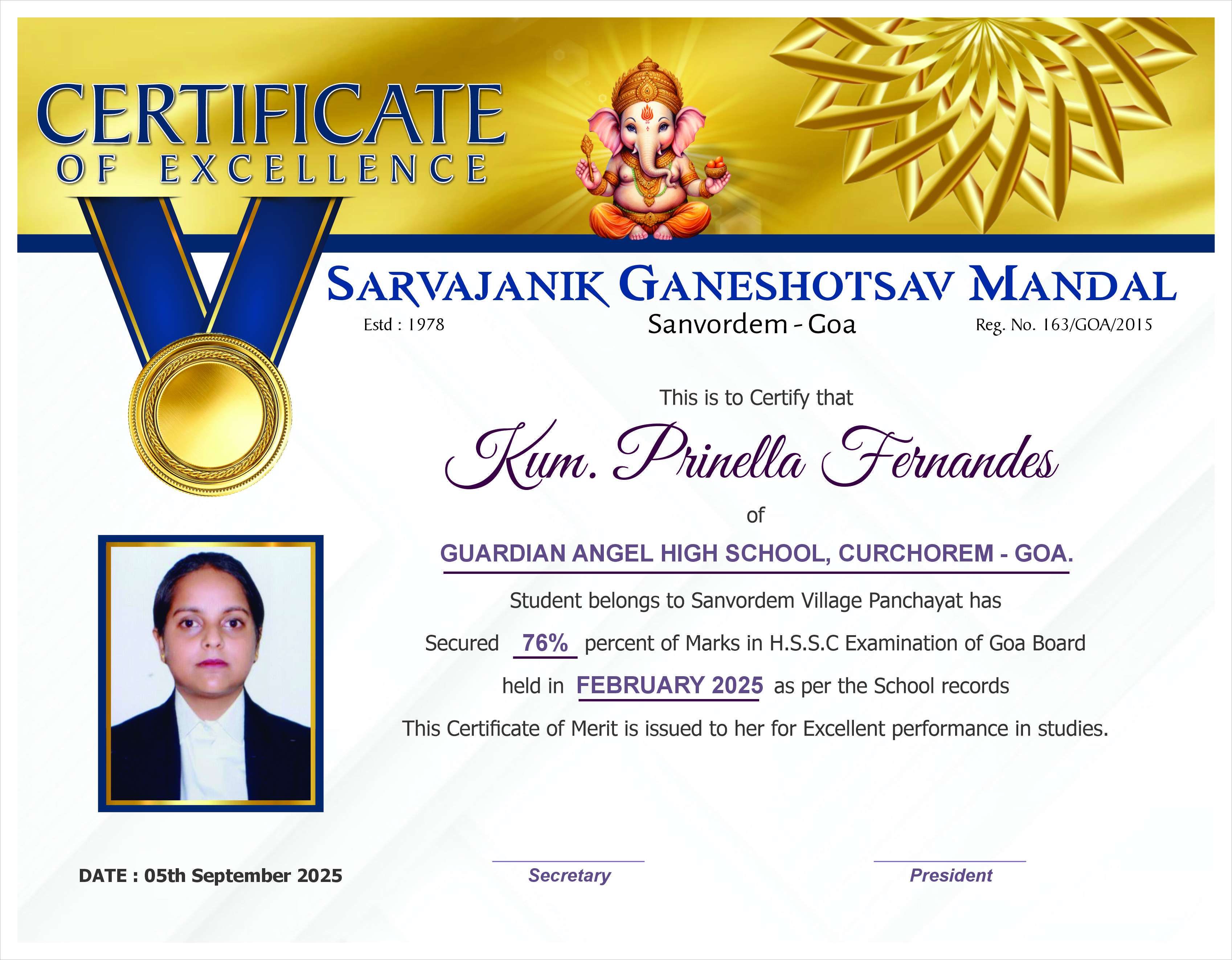 Certificate 6